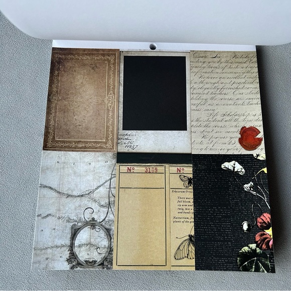 2 for $20 ~ 44 ~ 8 x 8 Printed Cardstock Sheets ~ The Timeless Type Stack Design - Picture 8 of 11